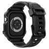 - Apple Watch 46mm (Series 10/11) - Armband & Skal - Rugged Armor Pro 2 - Matte Black