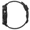 - Apple Watch 46mm (Series 10/11) - Armband & Skal - Rugged Armor Pro 2 - Matte Black