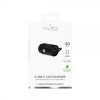 - Billaddare - 2 USB-C Car Charger - Svart
