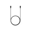 Kabel USB-C till USB-C 1.8m 3A Svart