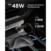 Essential - Billaddare - 48W 1xUSB-C 1xUSB-A - Svart