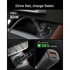 Essential - Billaddare - 48W 1xUSB-C 1xUSB-A - Svart