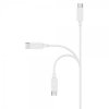 Essential - Kabel - USB-A till USB-C 60W - 2m Vit