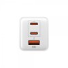 Essential - Laddare - 47W 2xUSB-C 1xUSB-A - Vit