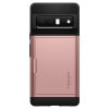 - Google Pixel 6 Pro - Skal - Slim Armor CS - Roseguld