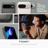 - Google Pixel 9/Pixel 9 Pro - Skal - Rugged Armor - Marble Gray