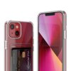 - iPhone 13 - Skal - Korthållare - Transparent