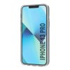 - iPhone 13 Pro - Skal - Korthållare - Transparent