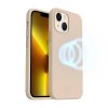 - iPhone 14 - Skal - Silikon MagSafe - Beige