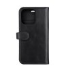- iPhone 14 Pro - Fodral - 2-in-1 Detachable Wallet - Svart