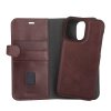 - iPhone 14 Pro Max - Fodral - 2-in-1 Detachable Wallet - Brun