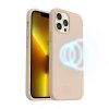 - iPhone 14 Pro - Skal - Silikon MagSafe - Beige