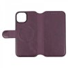- iPhone 15 - Fodral - 4 Kortfack MagSafe - Lila