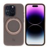 - iPhone 15 Pro Max - Skal - Roterbart MagSafe Stativ - Brun