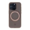 - iPhone 15 Pro Max - Skal - Roterbart MagSafe Stativ - Brun
