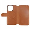 - iPhone 15 Pro - Fodral - 4 Kortfack MagSafe - Brun