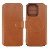 - iPhone 15 Pro - Fodral - 4 Kortfack MagSafe - Brun