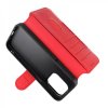 - iPhone 15 Pro - Fodral - 4 Kortfack MagSafe - Röd