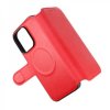 - iPhone 15 Pro - Fodral - 4 Kortfack MagSafe - Röd