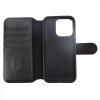 - iPhone 15 Pro - Fodral - 4 Kortfack MagSafe - Svart