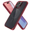 - iPhone 15 Pro - Skal - Ultra Hybrid MagFit - Frost Deep Red