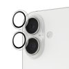 - iPhone 16/iPhone 16 Plus/iPhone 17 - Kameraskydd - Hoops - Transparent