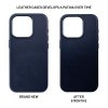 - iPhone 16 Plus - Skal - MagLeather - Blå