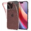 - iPhone 16 Pro - Skal - Liquid Crystal Glitter - Rose Quartz