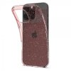 - iPhone 16 Pro - Skal - Liquid Crystal Glitter - Rose Quartz