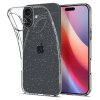 - iPhone 16 - Skal - Liquid Crystal Glitter - Crystal Quartz