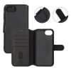 - iPhone 16e/iPhone 17e - Fodral - Magnetiskt Avtagbart Skal - Svart