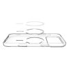 - iPhone 17 Pro Max - Skal - Liquid Crystal MagFit - Clear White