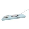 - iPhone 17 Pro Max - Skal - Silicone Fit MagFit - Mute Blue