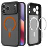 - iPhone 17 Pro Max - Skal - Ultra Hybrid MagFit - Frost Black Orange