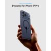 - iPhone 17 Pro - Skal - Ultra Hybrid MagFit - Clear Deep Blue