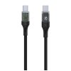 - Kabel med Display USB-C/USB-C 100W - 1.2m