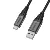 - Kabel - Premium USB-C to USB-A Cable - 3m Dark Ash