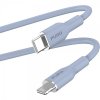 - Kabel - Soft Charge & Sync Cable - USB-C/Lightning 1.5m Ljusblå
