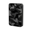- Powerbank - MagSafe 5000 mAh - Night Black Camo - Metallgrå