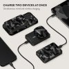 - Powerbank - MagSafe 5000 mAh - Night Black Camo - Metallgrå