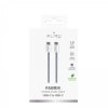 - Kabel - Fabrik 2.0 60W USB-C till USB-C - 1.5m Blue Lagoon
