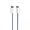 - Kabel - Fabrik 2.0 60W USB-C till USB-C - 1.5m Blue Lagoon