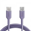 - Kabel - TPE 25W USB-C till USB-C - 1.5m Lavender