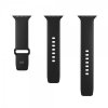 - Apple Watch 44/45/46mm/Ultra 49mm - Armband - ICON Silicone Band - Svart