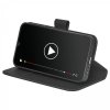 - Samsung Galaxy A55 - Fodral - Wallet Stand - Svart