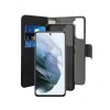 - Samsung Galaxy S21 FE - Fodral - Wallet Detachable 2 in 1 - Svart