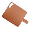 - Samsung Galaxy S22 Plus - Fodral - Magnetiskt Avtagbart Skal - Brun