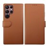 - Samsung Galaxy S23 Ultra - Fodral - Magnetiskt Avtagbart Skal - Brun