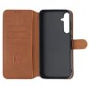 - Samsung Galaxy S24 - Fodral - Magnetiskt Avtagbart Skal - Brun