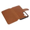 - Samsung Galaxy S24 - Fodral - 4 Kortfack - Brun